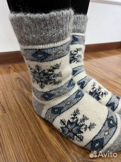 Шерстяные носки женские