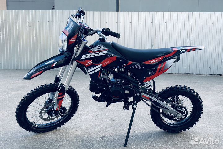 Питбайк BSE PH 125 E AK47 RED