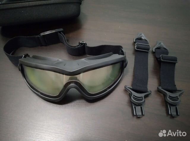 Тактические защитные очки с креплением на шлем