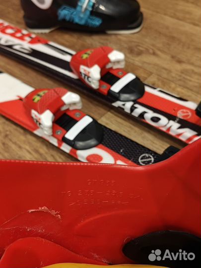 Горные лыжи Atomic(110),ботинки Rossignol, fisher