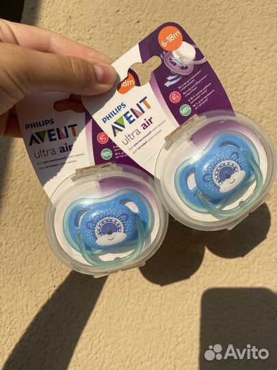 Пустышка avent 6 18