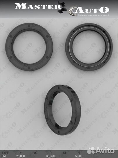 Сальник 28,00/39,00*7,00 тип TC