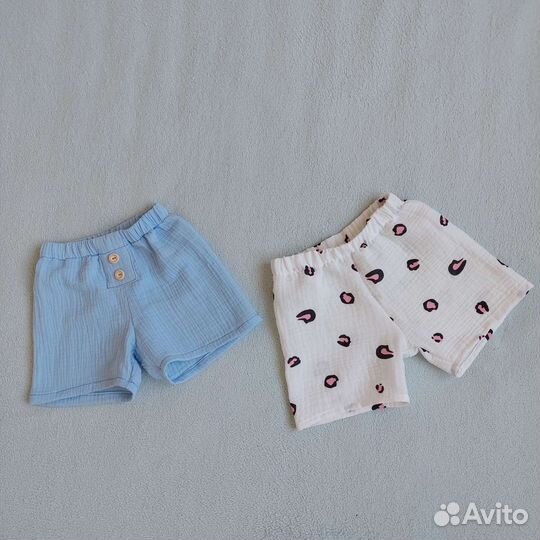 Шорты детские из муслина