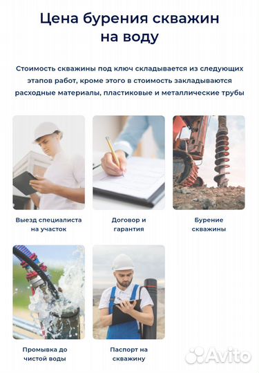 Бурение скважин