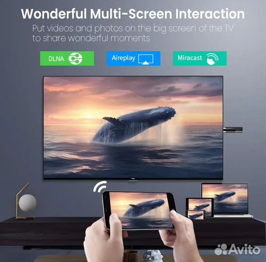 Смарт-тв приставка Transpeed M98 AndroidTV 13.0
