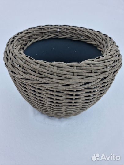 Кашпо из ротанга 12 литров