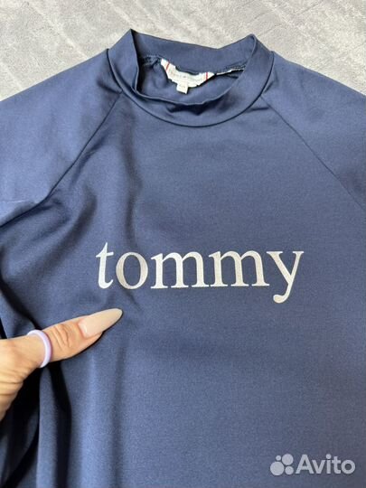 Tommy hilfiger футболка детская спортивная