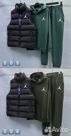 Спортивный костюм Jordan 23, мужской костюм 3 в 1