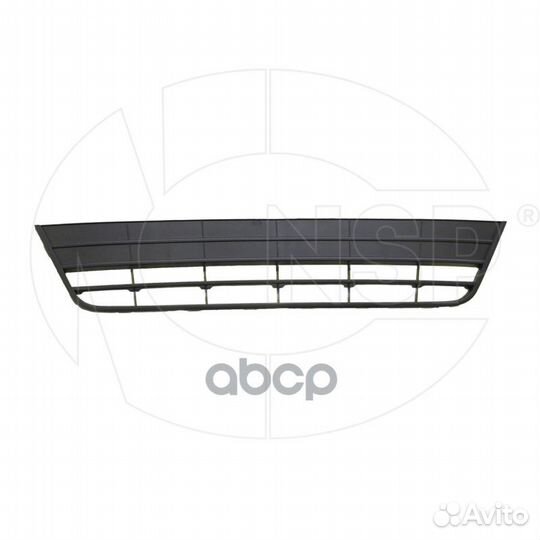 Решетка бампера VW Tiguan I (12-18) (черная) це