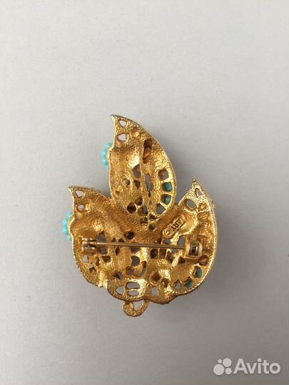 Винтажная брошь Art