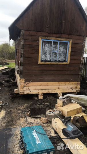 Подъем Дома/Замена Венцов/Фундаменты/Кровля/Полы