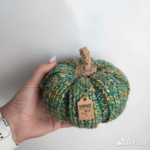 Тыква декоративная игольница