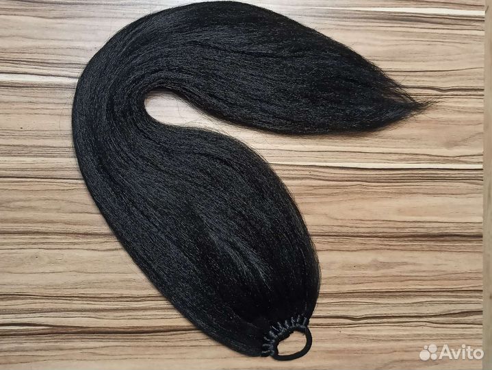 Афрорезинка, афрохвост, хвост на резинке