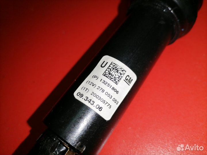 Рулевой карданчик Chevrolet Cruze J300 F16D3 2010