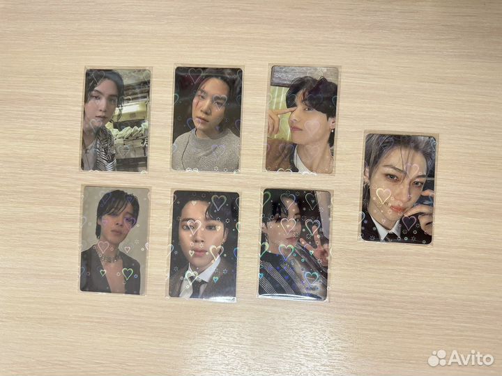Официальные карточки bts