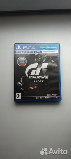 Grand turismo sport для ps4