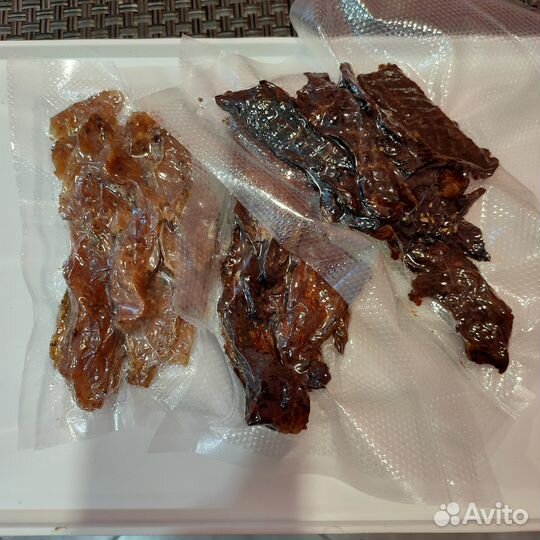 Джерки мясные (курица, свинина)