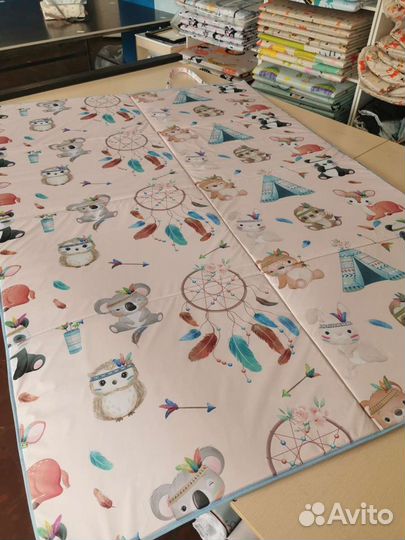 Детский коврик складной