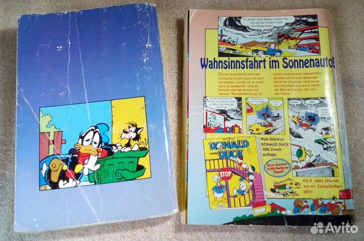 Комиксы Дисней Disney Дональд Donald Duck 1991 2шт