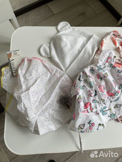 Пакет головных уборов для девочки от 0 до 1 года