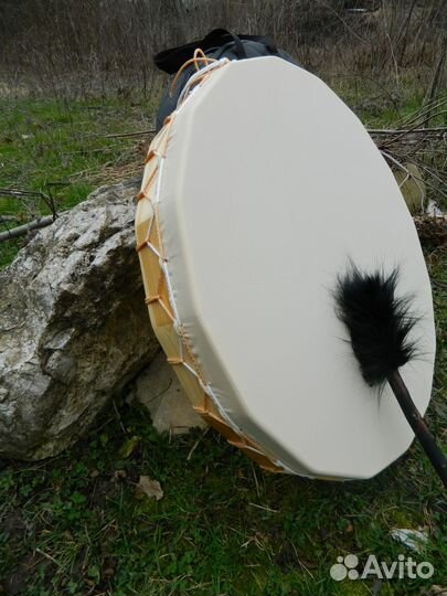 Шаманский бубен 60см пвх