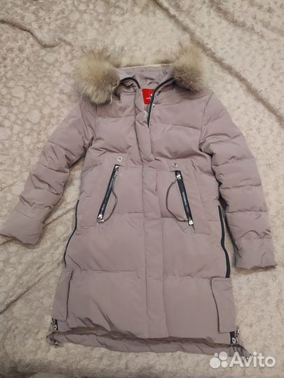 Пальто для девочки 128-134