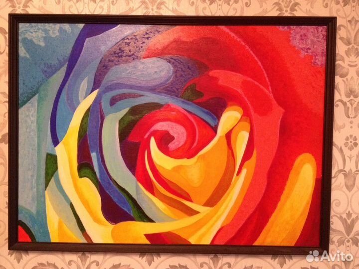 Картина абстракция