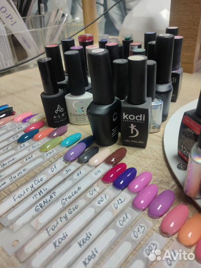 Гель лаки для маникюра б/у