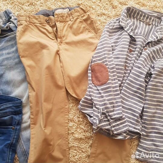 Вещи пакетом на мальчика 128