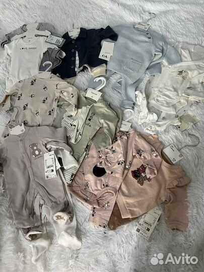 Детская одежда hm 50-68