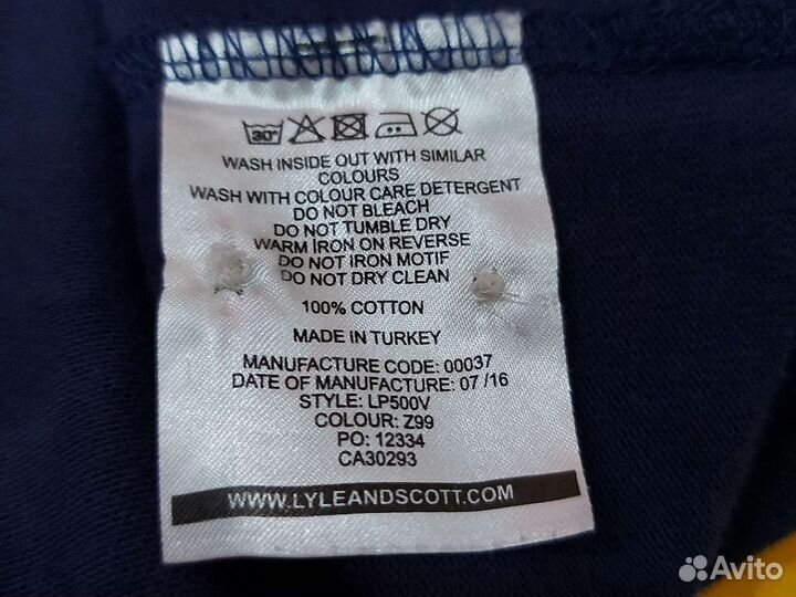 Лонгслив lyle scott