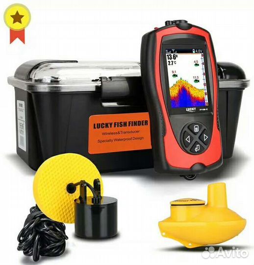 Эхолот lucky FF1108-1CLA новый в коробке