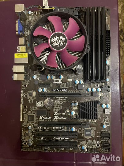 Материнская плата с процессором i7 3770k