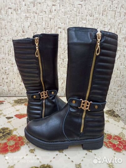 Сапоги зимние для девочки