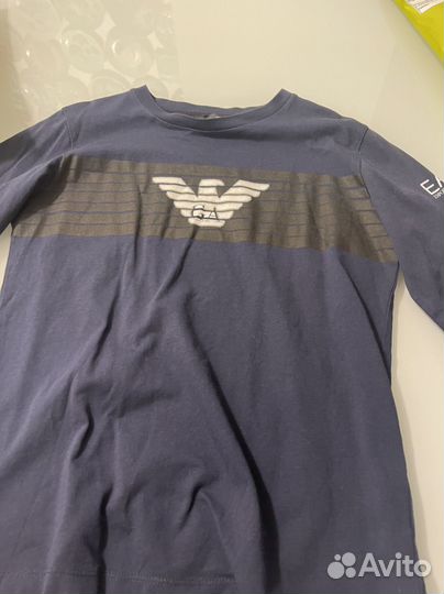 Лонгсливы на мальчика Армани и Hugo Boss