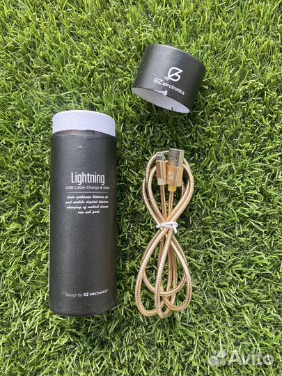 Зарядка на iPhone lighting usb 1м