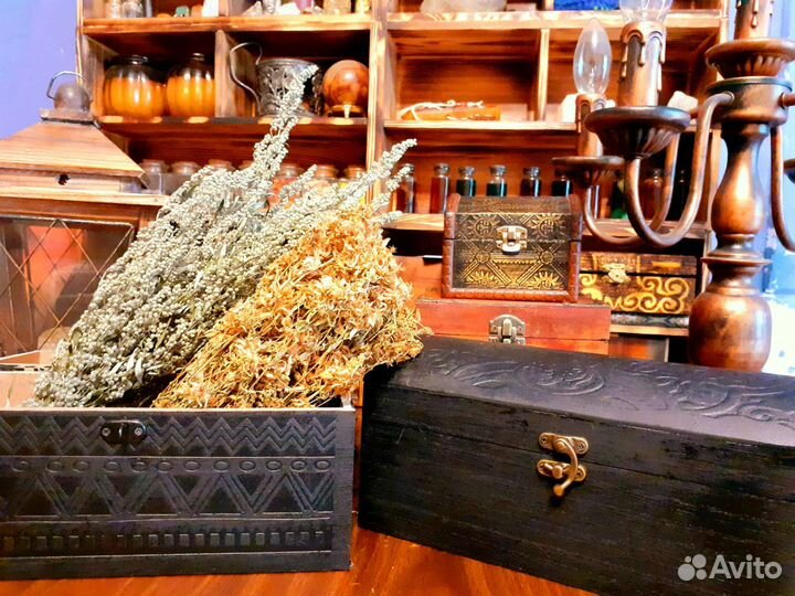 Свечи из вощины с травами