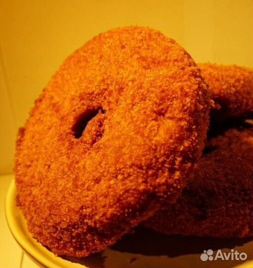 Куриные колечки с болгарским перцем