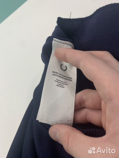 Олимпийка Fred perry на лампасах