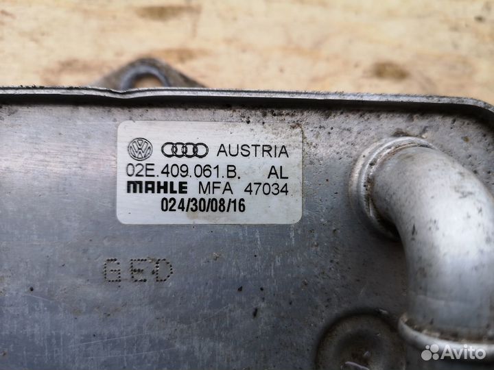 Маслоохладитель кпп DSG6 для VW Passat B7 Tiguan