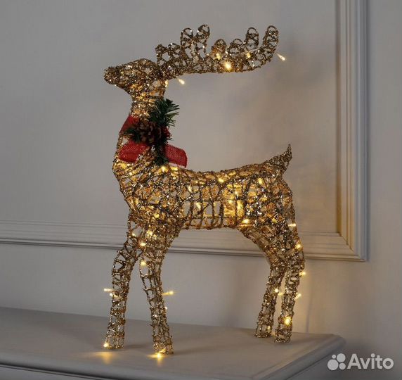 Новогодний светодиодный олень