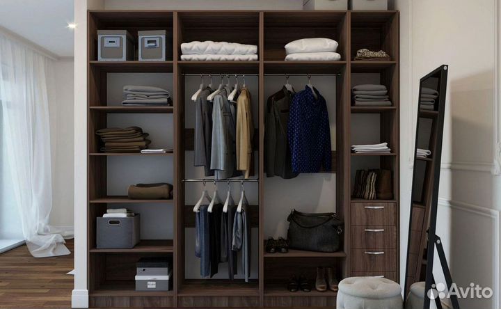 Гардеробная система (производство)