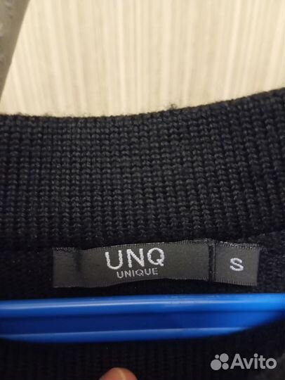 Платье чёрное трикотажное Uniqlo