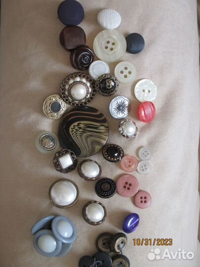 Пуговицы винтажные