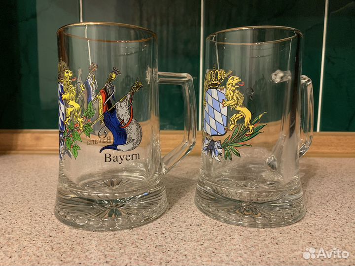 Продаю комплект из двух пивных кружек