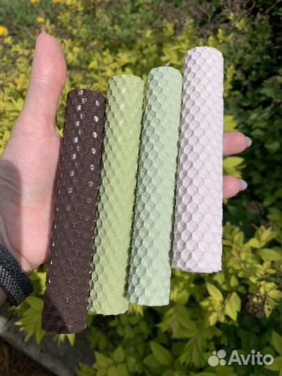 Свеча медовая из вощины натуральная