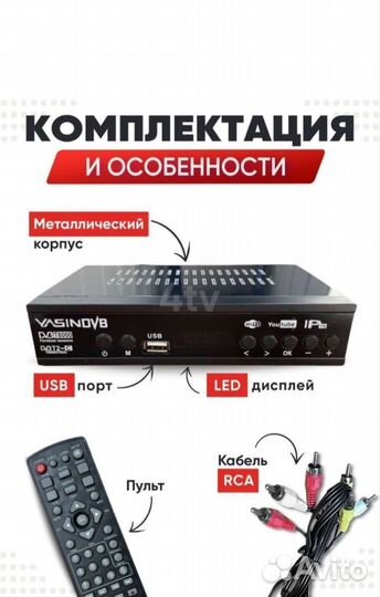Цифровой тв Ресивер