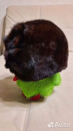 Шапка норковая женская бу