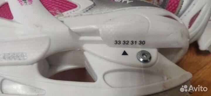 Коньки фигурные для девочки