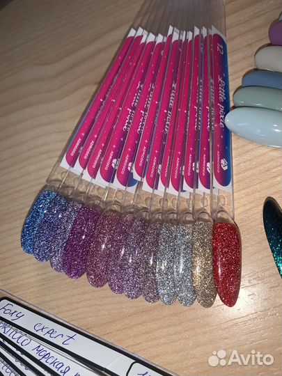 Набор гель лаков баз и гелей для маникюра